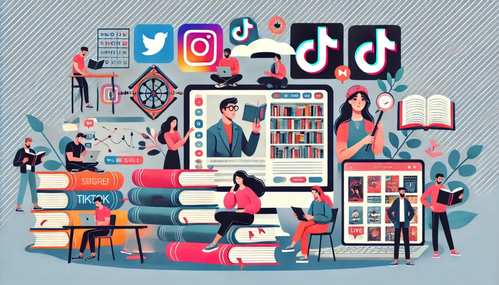 Cómo las Redes Sociales Están Revolucionando el Mundo Literario”